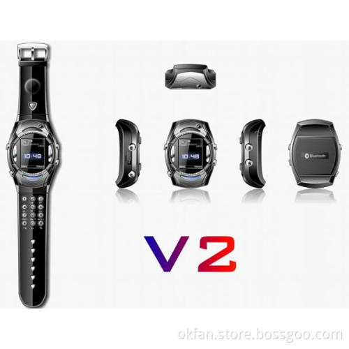 Coolest sports wrist watch cellphone V2